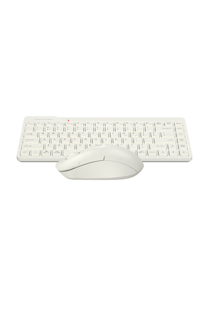A4Tech - A4Tech FG2200 Air2 Beige Compact Silent Wireless Keyboard & Mouse Combo - beige