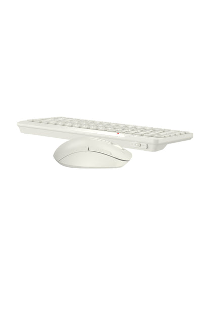 A4Tech - A4Tech FG2200 Air2 Beige Compact Silent Wireless Keyboard & Mouse Combo - beige