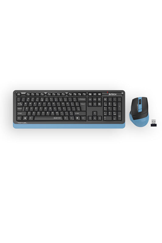 A4Tech - A4Tech FGS1035Q Ashape Silent Combo - navy-blue