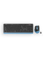 A4Tech - A4Tech FGS1035Q Ashape Silent Combo - navy-blue