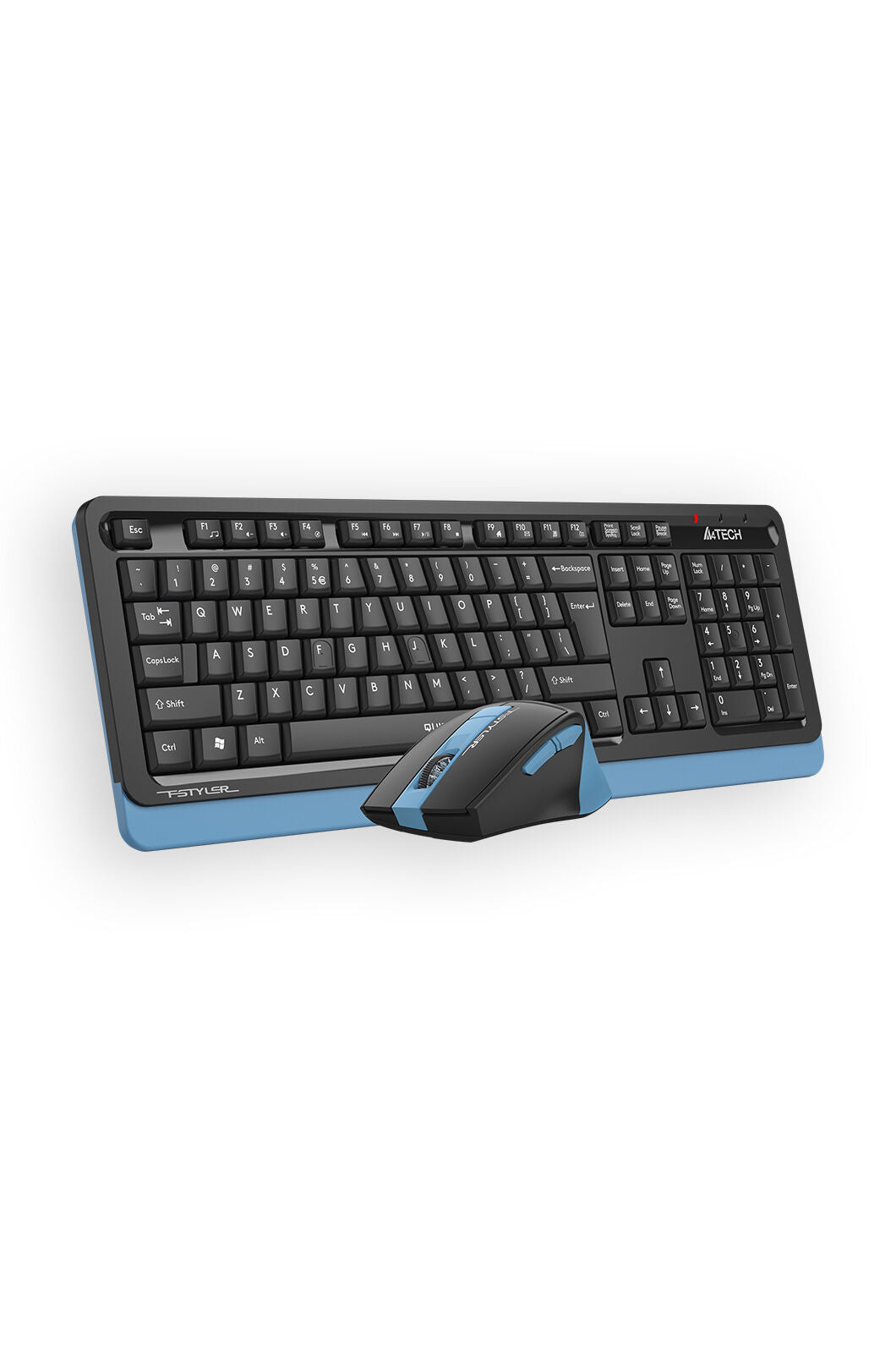 A4Tech - A4Tech FGS1035Q Ashape Silent Combo - navy-blue