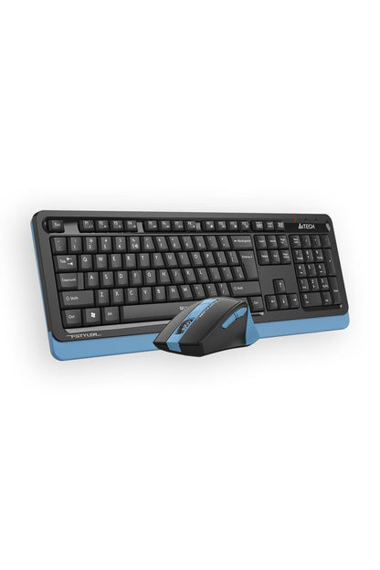 A4Tech - A4Tech FGS1035Q Ashape Silent Combo - navy-blue