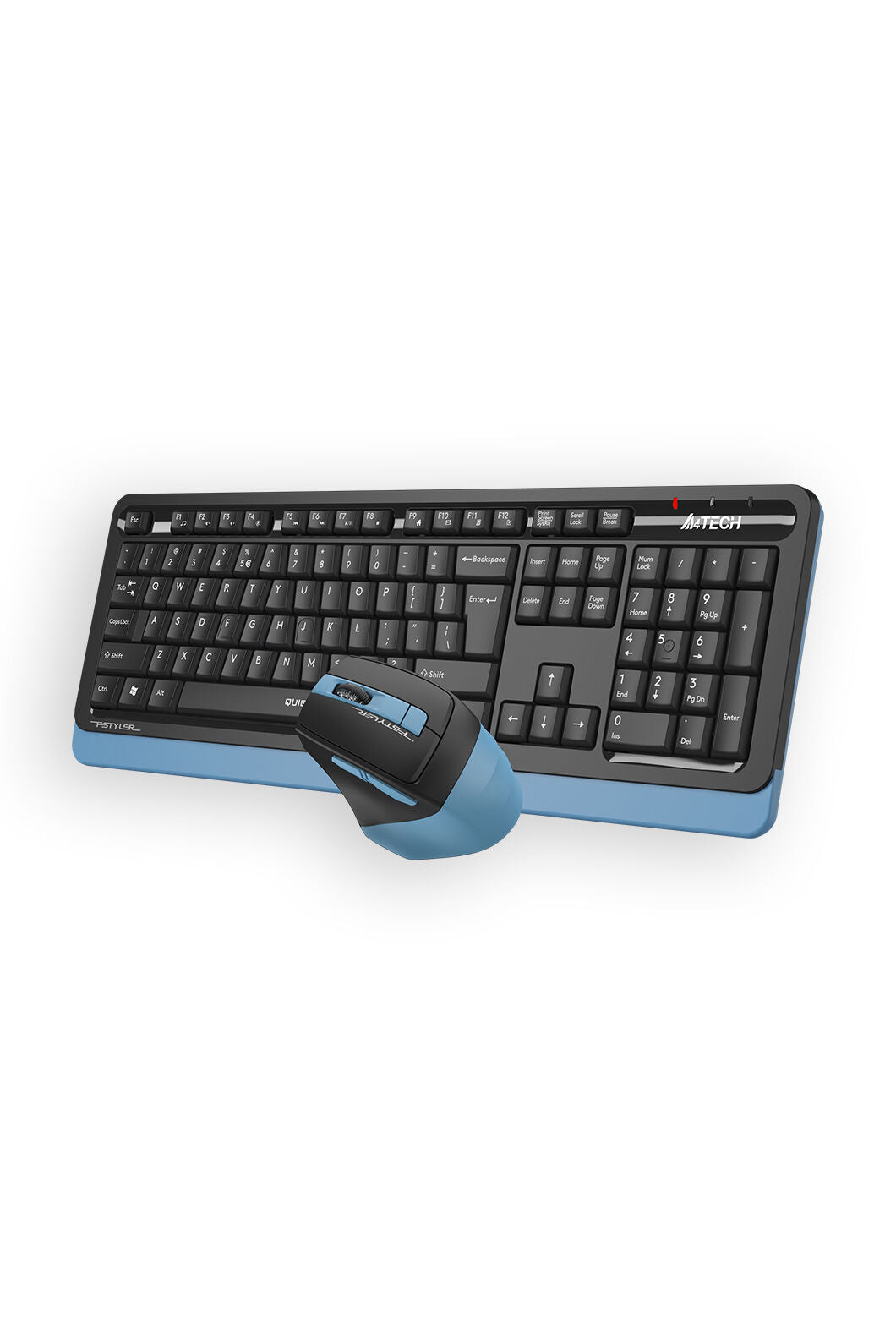 A4Tech - A4Tech FGS1035Q Ashape Silent Combo - navy-blue
