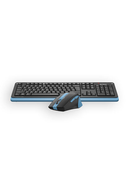 A4Tech - A4Tech FGS1035Q Ashape Silent Combo - navy-blue