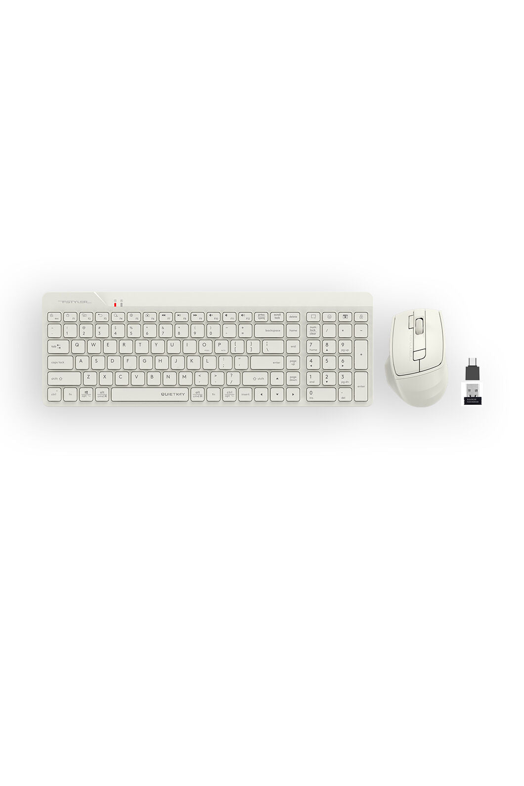 A4Tech - A4Tech FG2400 Air2 QuietKey Combo - beige