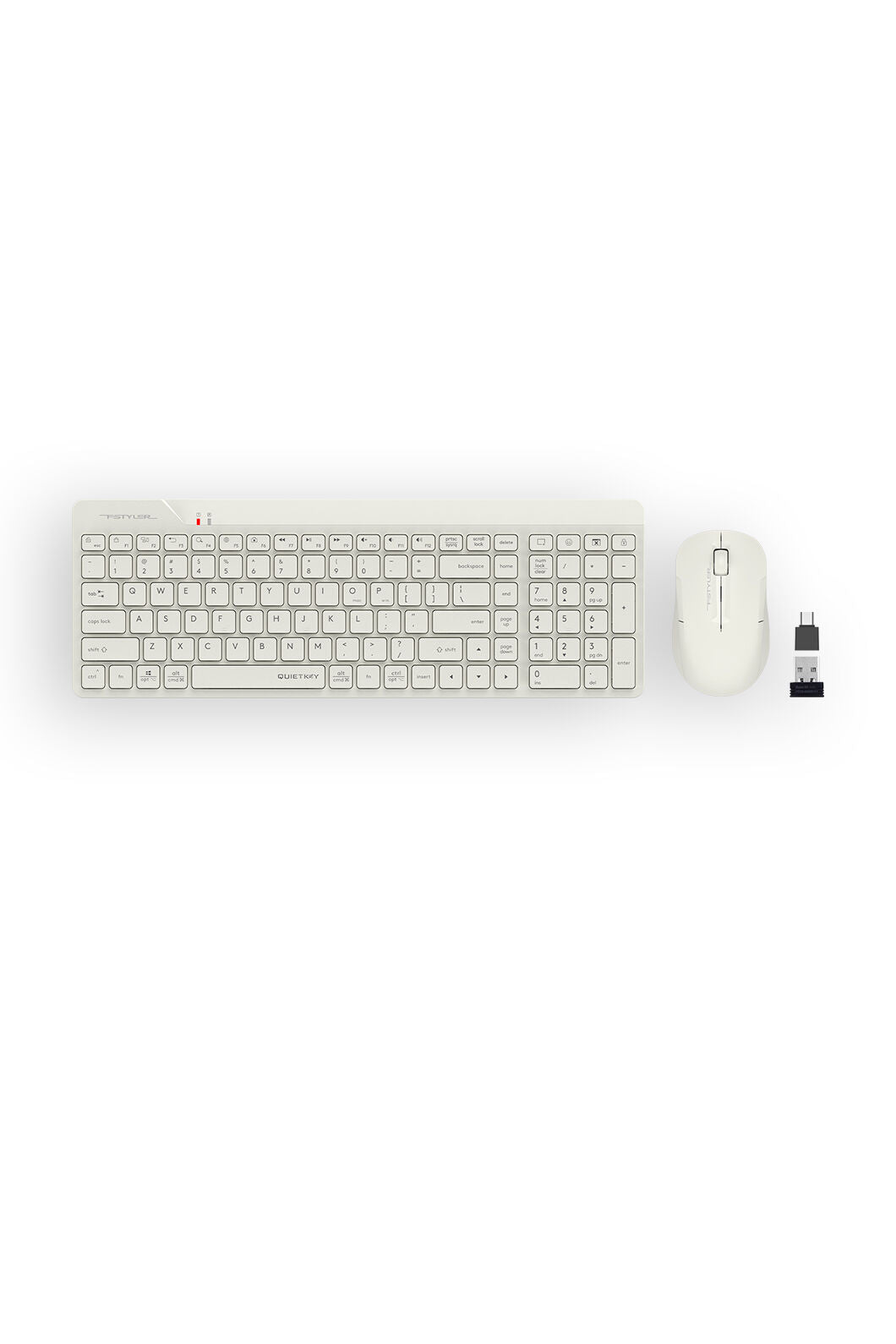 A4Tech - A4Tech FG2300 Air2 Silent Wless Combo - beige