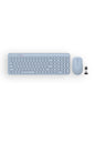 A4Tech - A4Tech FG3300 Air2 2Zone QuietK Combo Blue - blue