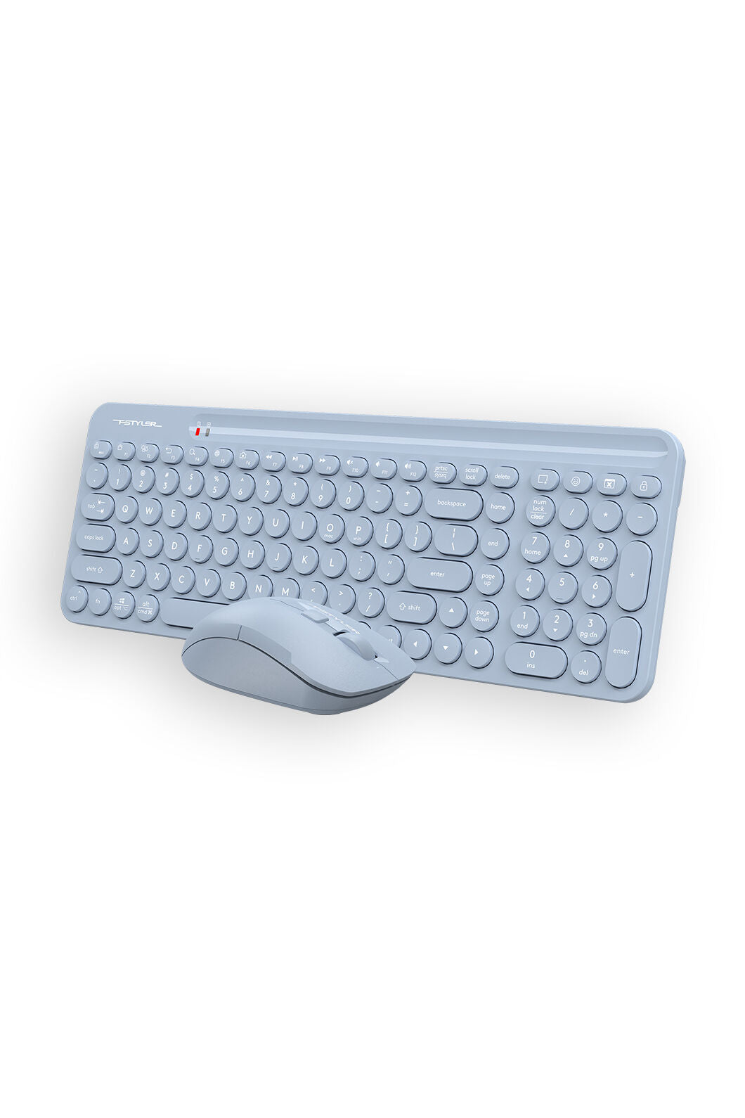 A4Tech - A4Tech FG3300 Air2 2Zone QuietK Combo Blue - blue