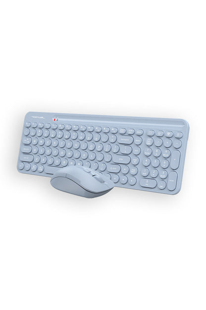 A4Tech - A4Tech FG3300 Air2 2Zone QuietK Combo Blue - blue