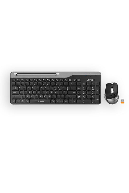 A4Tech - A4Tech FB2535C Slim Compact Combo - grey