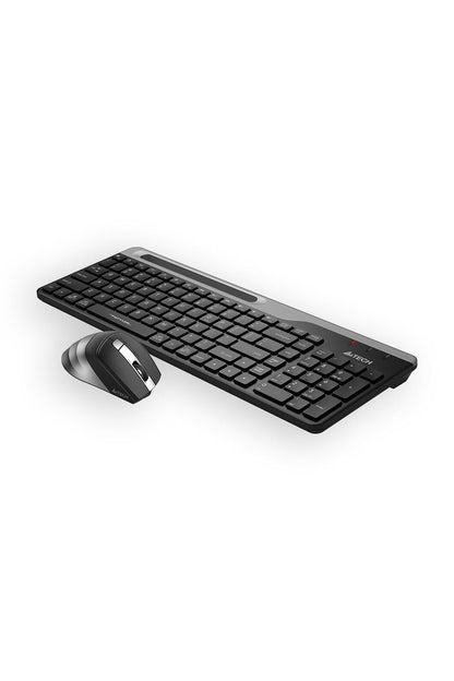A4Tech - A4Tech FB2535C Slim Compact Combo - grey