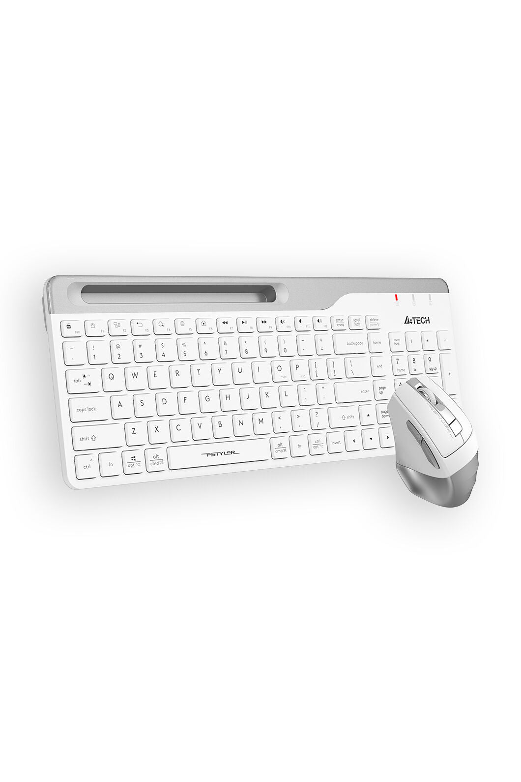 A4Tech - A4Tech FB2535C Slim Compact Combo White - white