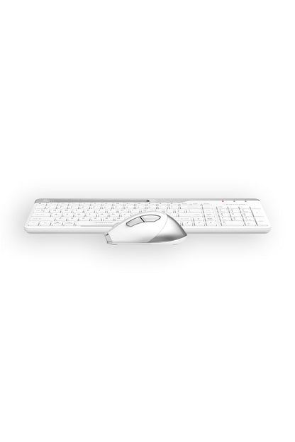 A4Tech - A4Tech FB2535C Slim Compact Combo White - white