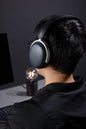A4Tech - A4Tech BH350C Black Dual-Mode ANC Wireless Headphones - black