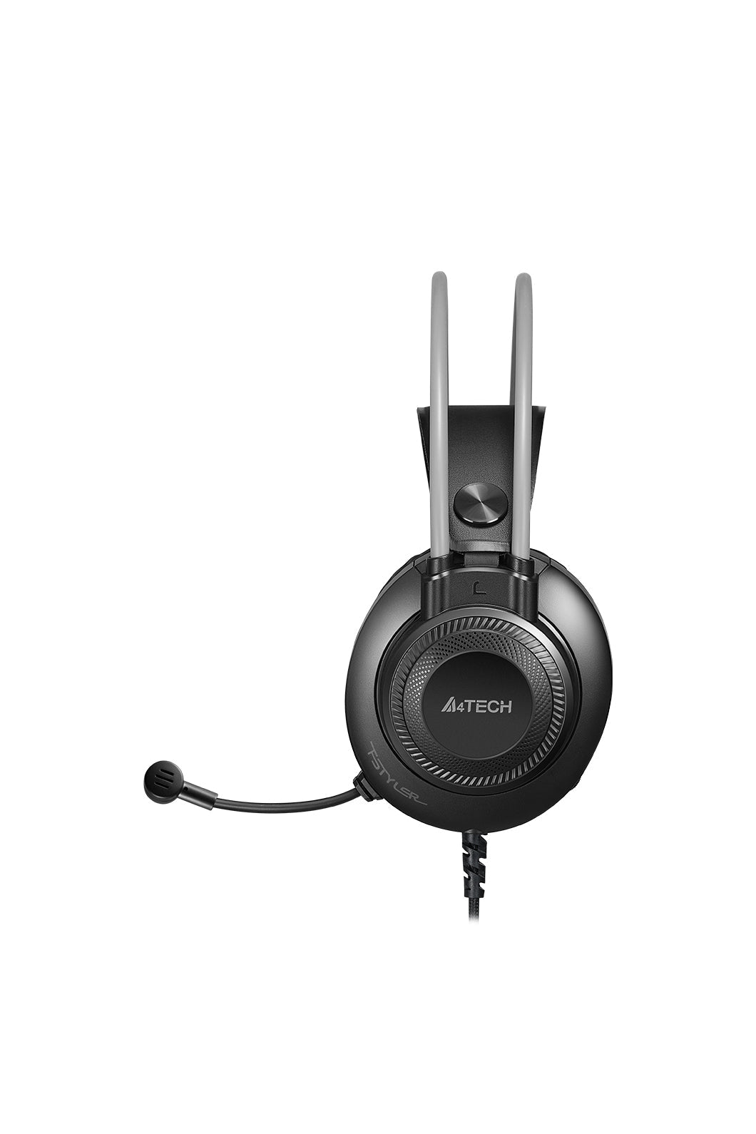 A4Tech - A4Tech FH200U Black Over-Ear USB Conference Headset - grey