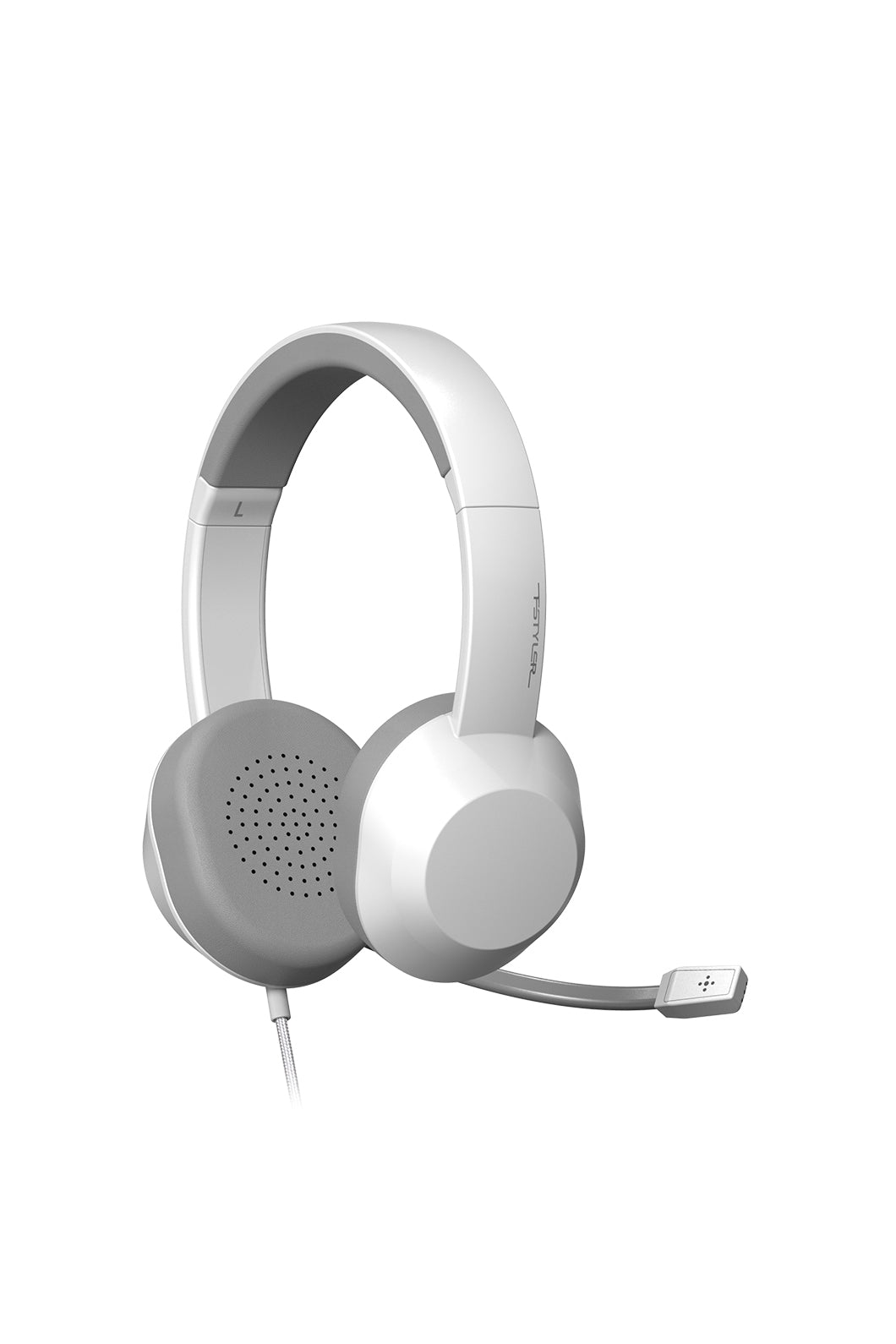 A4Tech - A4Tech FH150U White On-Ear USB Noise-Cancelling Conference Headset - white