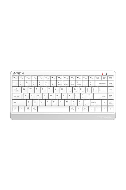 A4Tech - A4Tech FBK11 White Compact Dual-Mode Wireless Keyboard - white