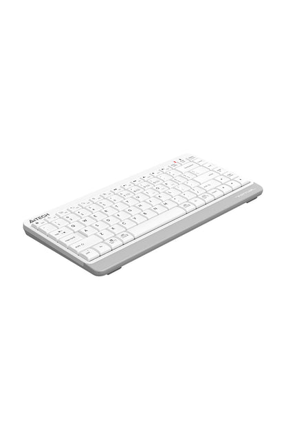 A4Tech - A4Tech FBK11 White Compact Dual-Mode Wireless Keyboard - white