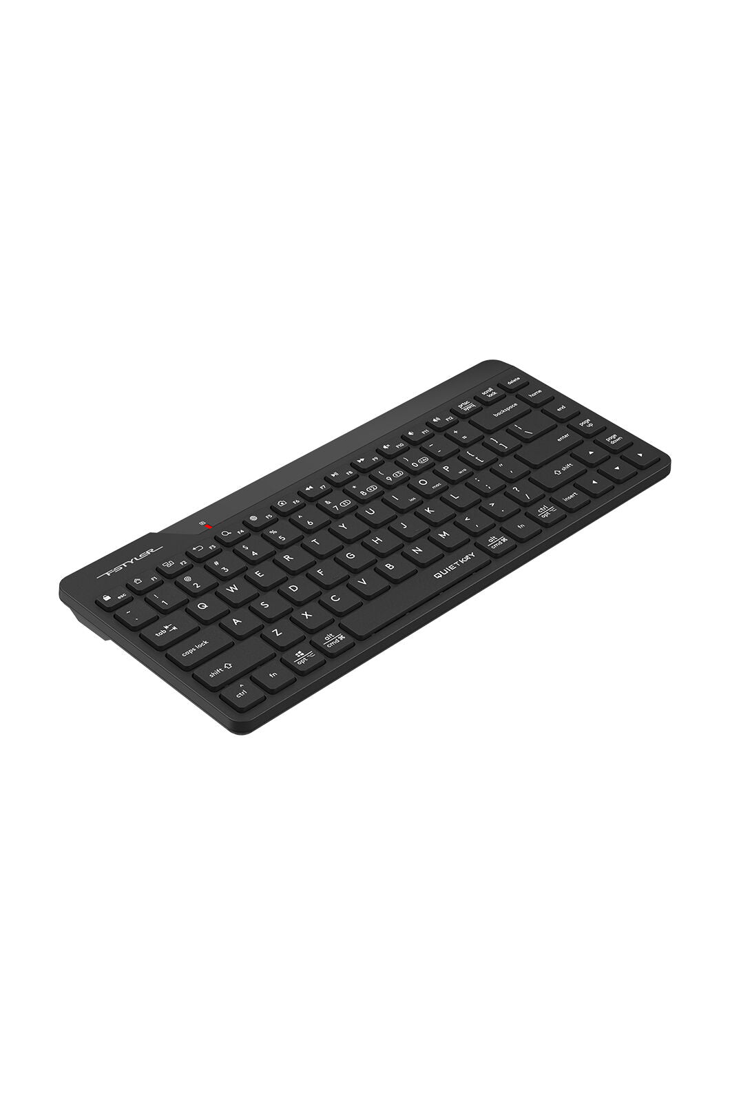 A4Tech - A4Tech FBK22 AS Black Compact Dual-Mode QuietKey Keyboard - black