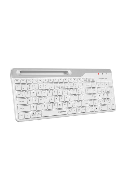 A4Tech - A4Tech FBK25 White TKL Dual-Mode Wireless Keyboard - white