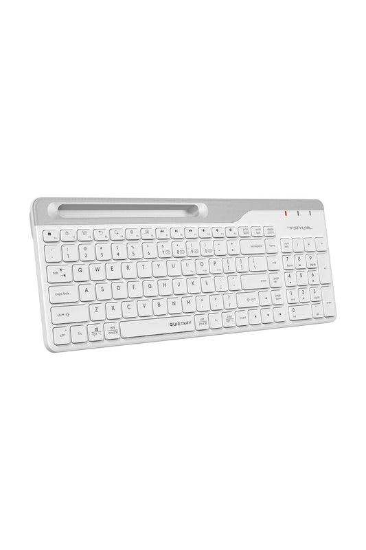 A4Tech - A4Tech FBK25 White TKL Dual-Mode Wireless Keyboard - white