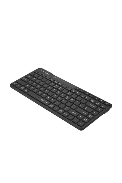 A4Tech - A4Tech FBK26C AS Black Rechargeable Compact QuietKey Keyboard - black