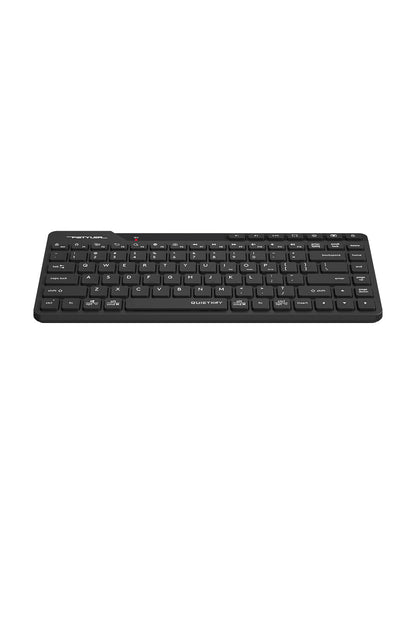 A4Tech - A4Tech FBK26C AS Black Rechargeable Compact QuietKey Keyboard - black