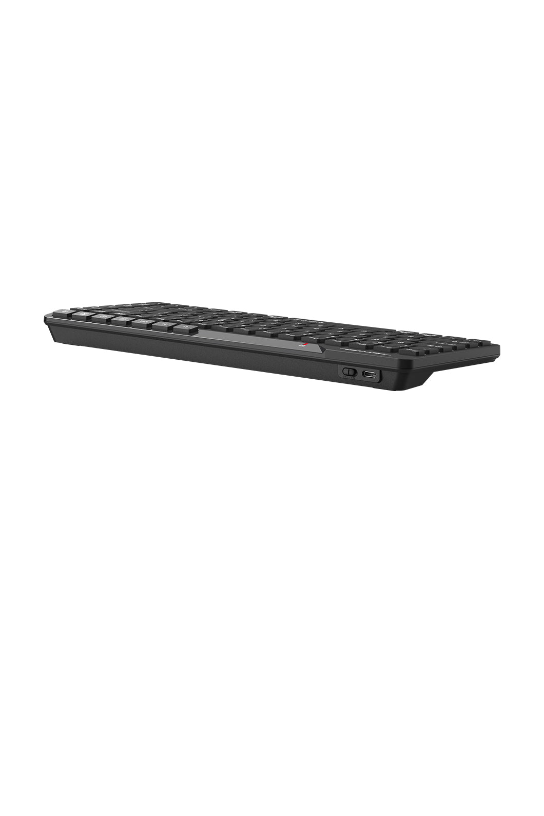A4Tech - A4Tech FBK26C AS Black Rechargeable Compact QuietKey Keyboard - black