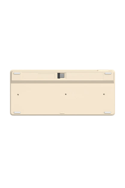 A4Tech - A4Tech FBK26C AS Cafe Latte Rechargeable Compact QuietKey Keyboard - cafe-latte