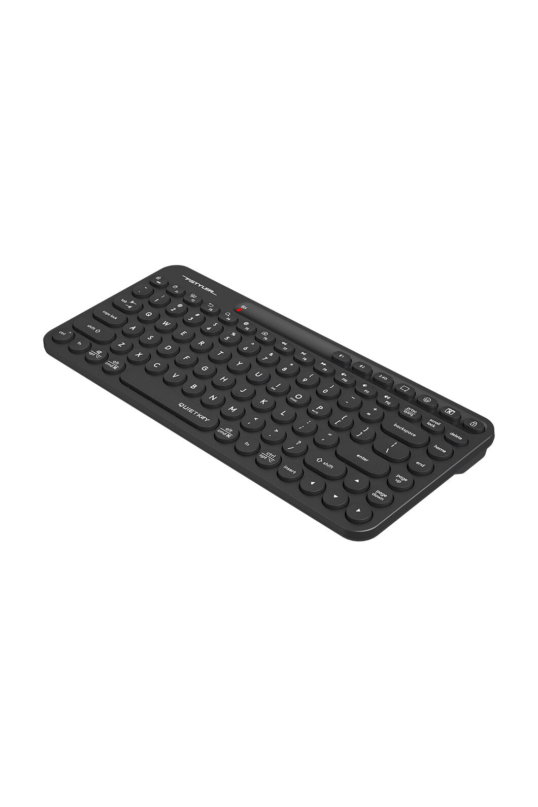 A4Tech - A4Tech FBK36C AS Black Compact Rechargeable QuietKey Keyboard - black
