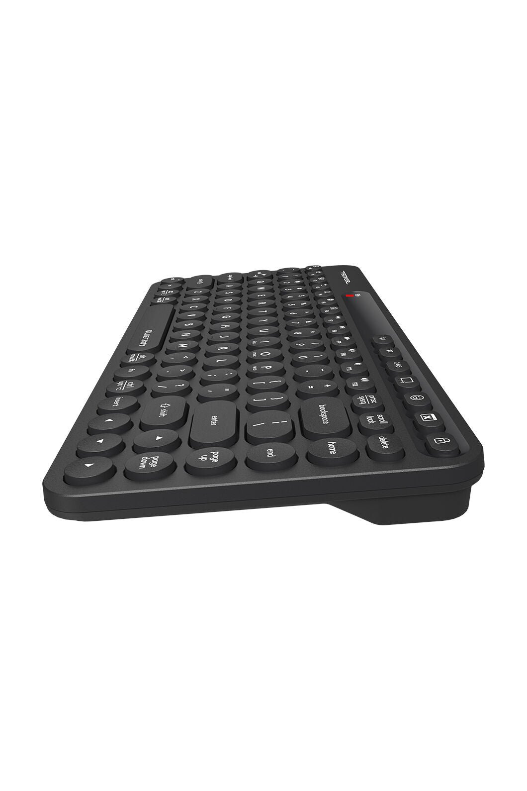 A4Tech - A4Tech FBK36C AS Black Compact Rechargeable QuietKey Keyboard - black