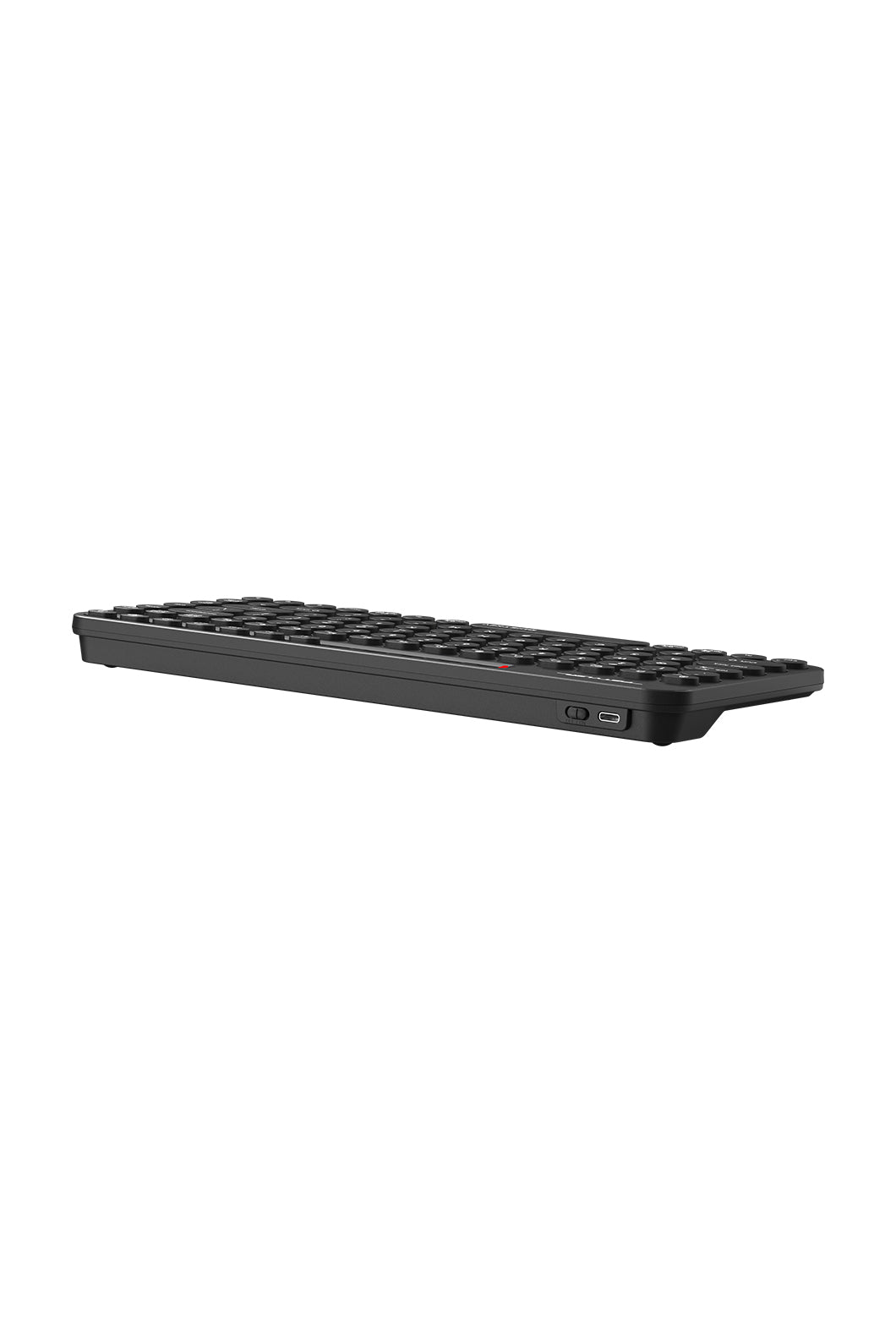 A4Tech - A4Tech FBK36C AS Black Compact Rechargeable QuietKey Keyboard - black