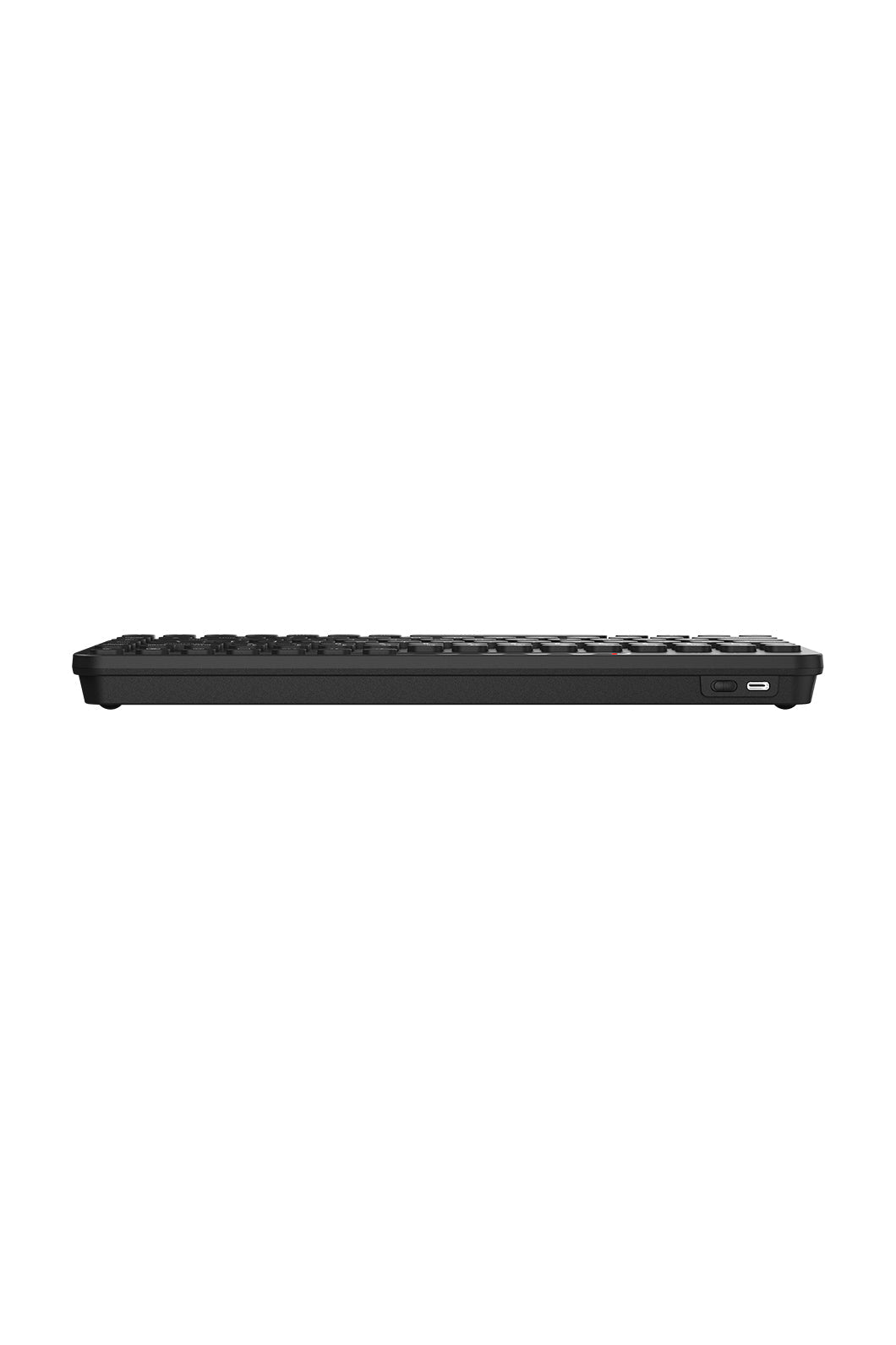 A4Tech - A4Tech FBK36C AS Black Compact Rechargeable QuietKey Keyboard - black