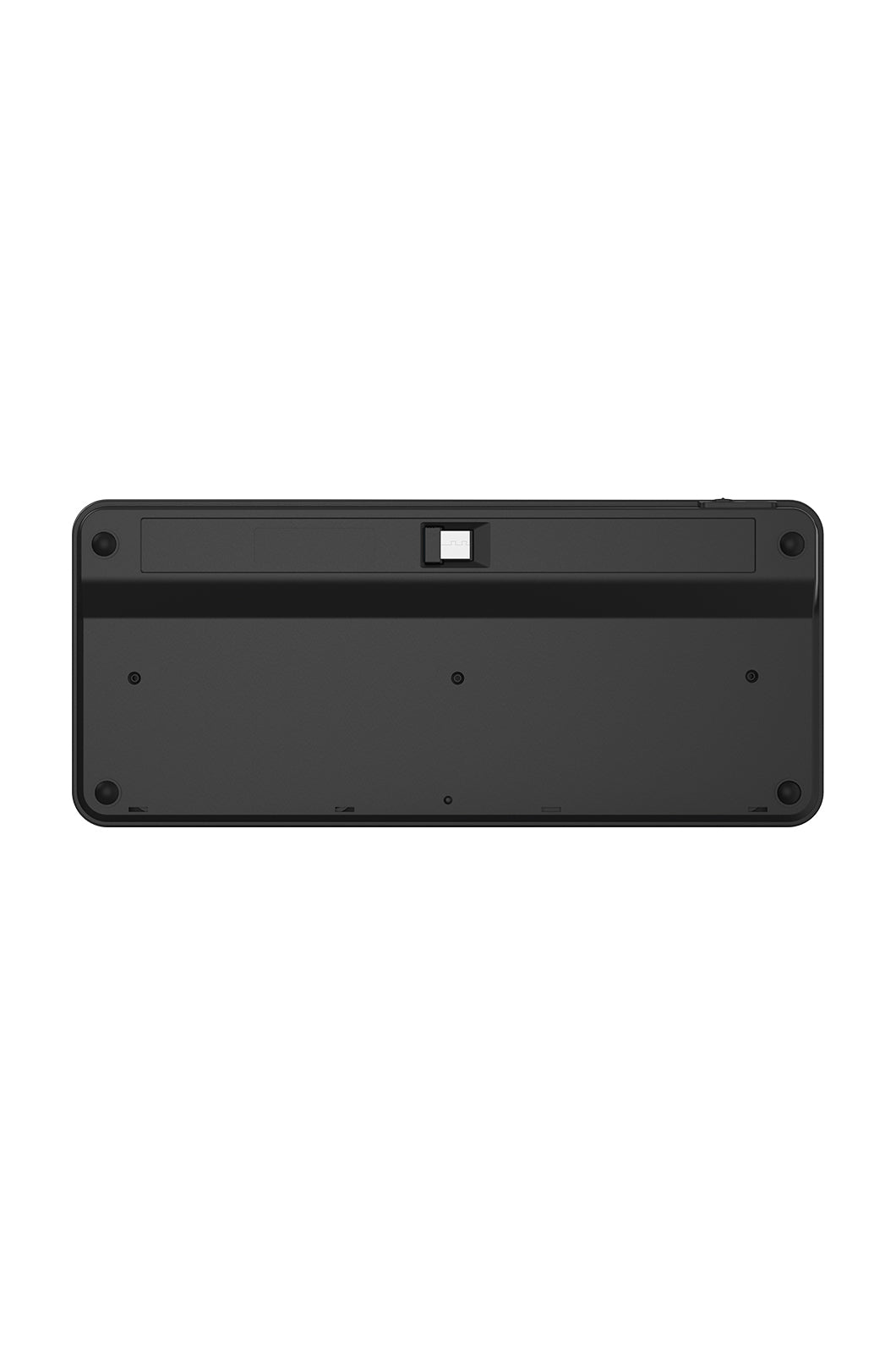 A4Tech - A4Tech FBK36C AS Black Compact Rechargeable QuietKey Keyboard - black