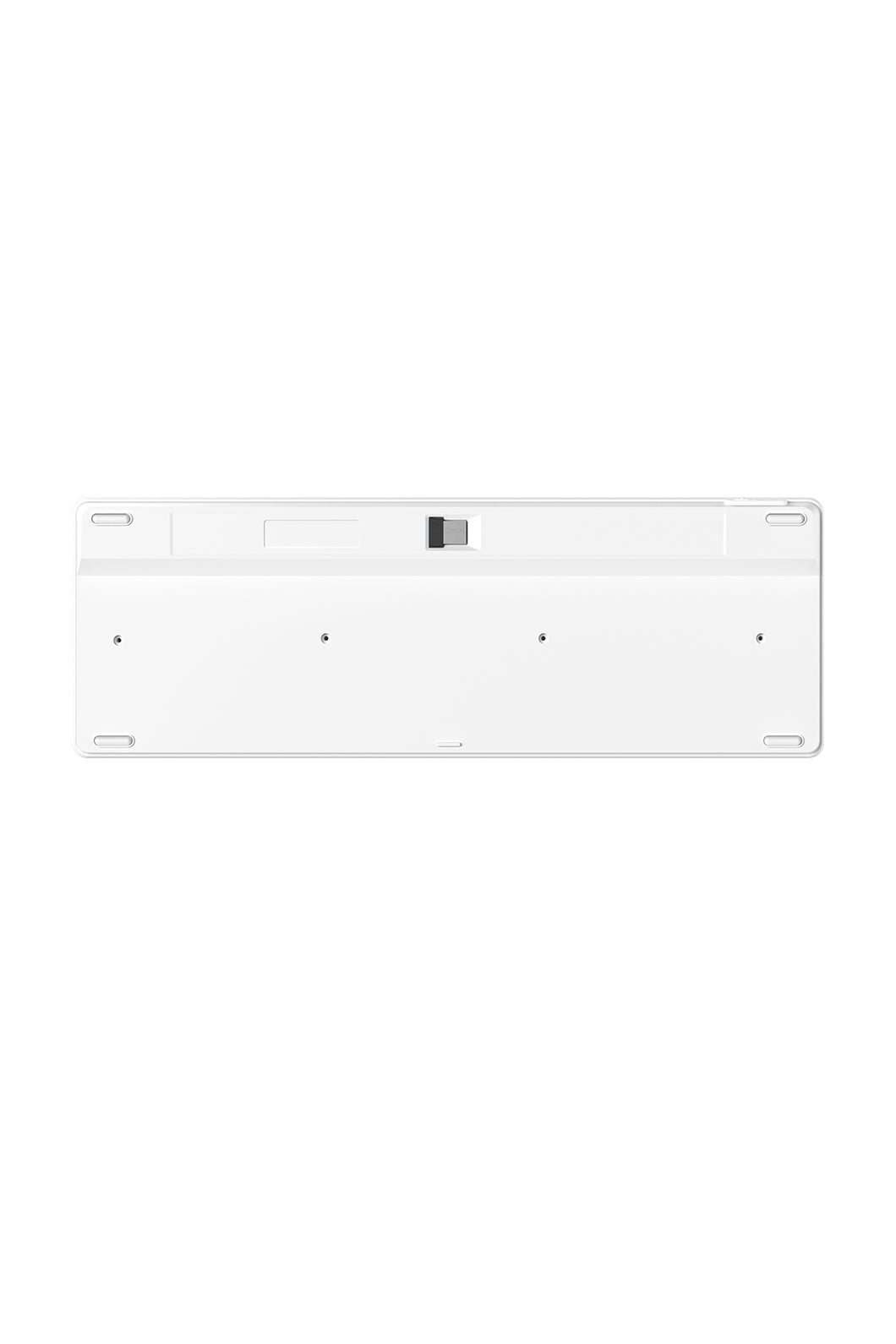 A4Tech - A4Tech FBK27C AS White Rechargeable TKL QuietKey Keyboard - white