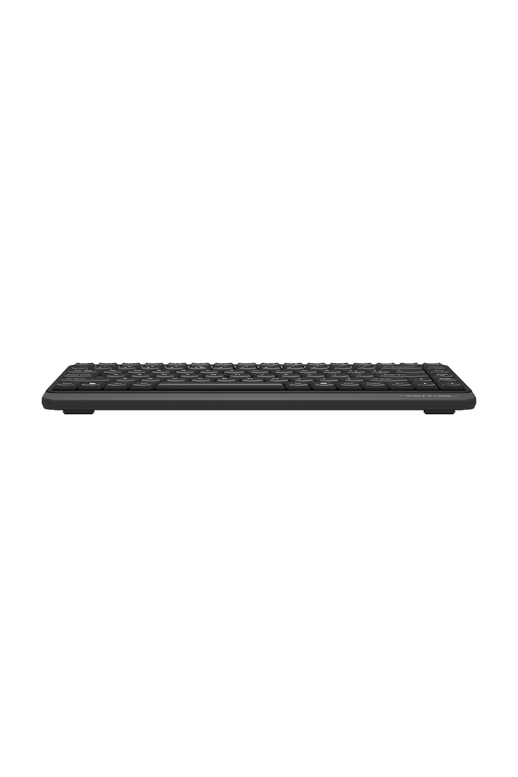 A4Tech - A4Tech FKS11 Grey Full Size A-Shape Comfortable Wired Keyboard - grey