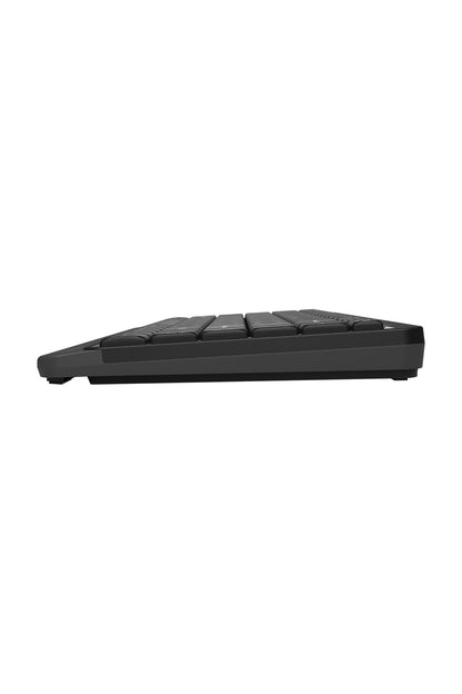A4Tech - A4Tech FK11 Grey Compact Wired Keyboard - grey
