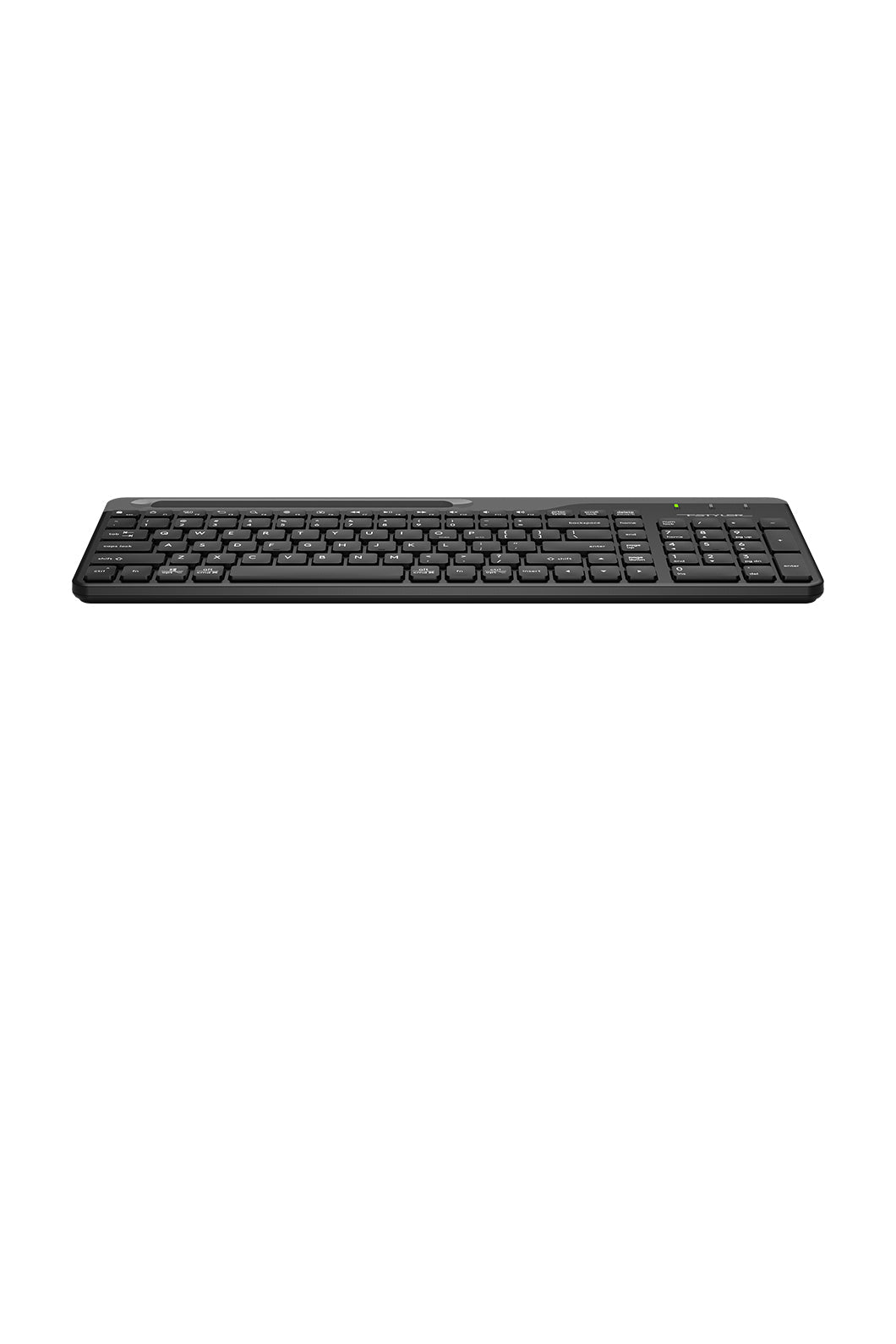A4Tech - A4Tech FK25 Black TKL 2-Section Multimedia Wired Keyboard - black