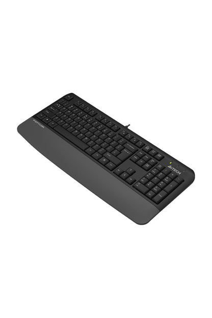 A4Tech - A4Tech FK20 Grey Full Size Multimedia Wired Keyboard - grey