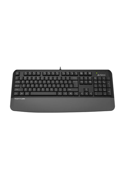 A4Tech - A4Tech FK20 Grey Full Size Multimedia Wired Keyboard - grey