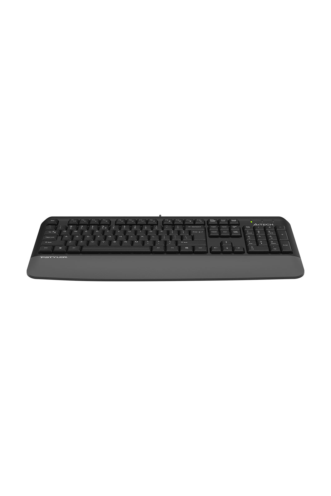 A4Tech - A4Tech FK20 Grey Full Size Multimedia Wired Keyboard - grey