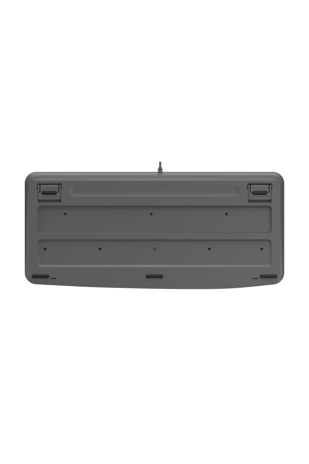 A4Tech - A4Tech FK20 Grey Full Size Multimedia Wired Keyboard - grey