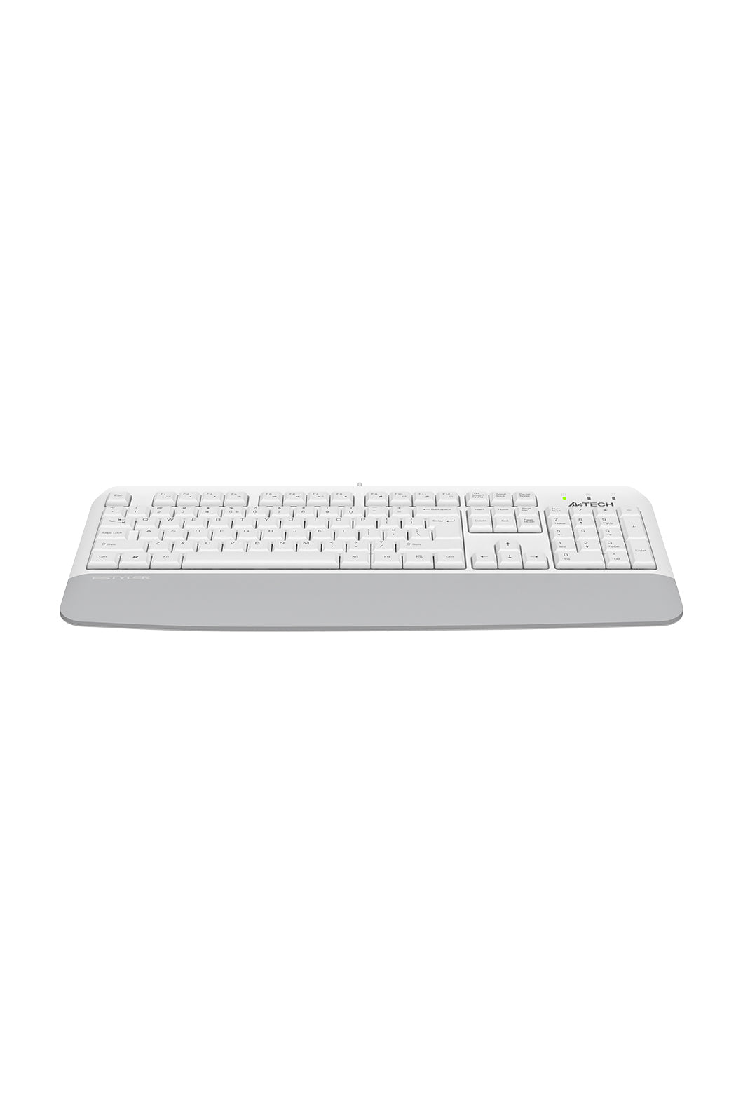 A4Tech - A4Tech FK20 White Full Size Multimedia Wired Keyboard - white
