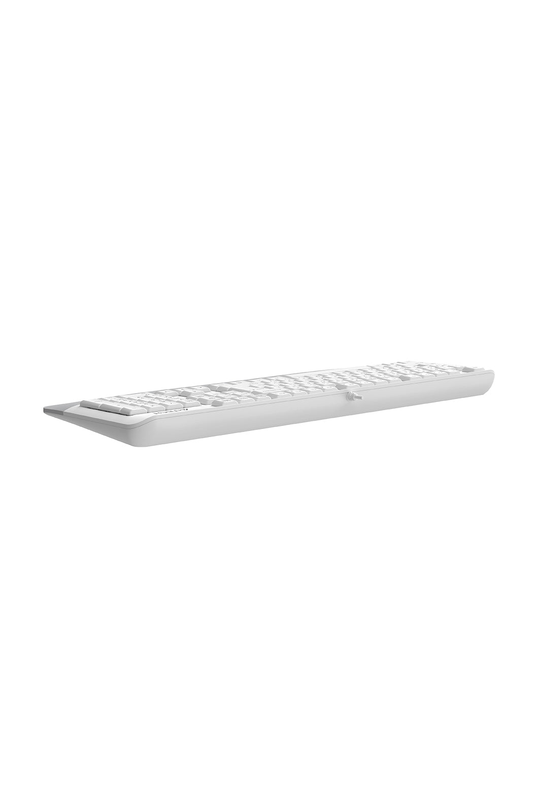 A4Tech - A4Tech FK20 White Full Size Multimedia Wired Keyboard - white