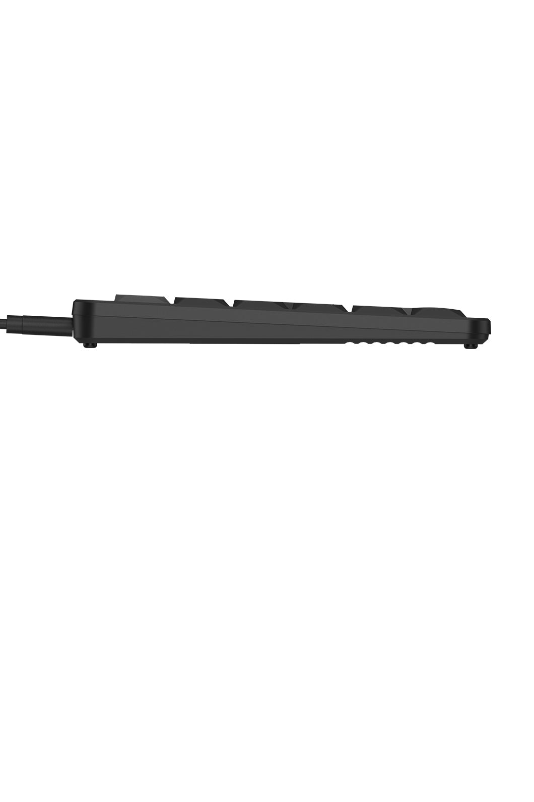 A4Tech - A4Tech FX55 Black Full Size Low-Profile Wired Keyboard - black