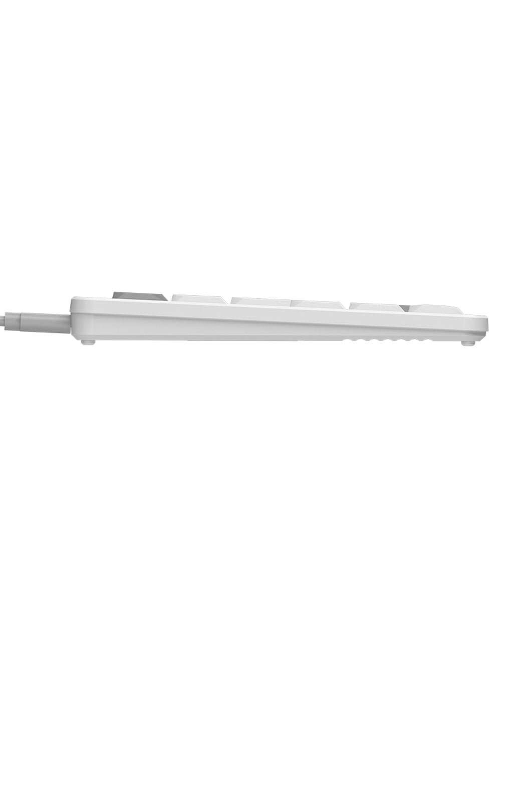 A4Tech - A4Tech FX55 White Full Size Low-Profile Wired Keyboard - white