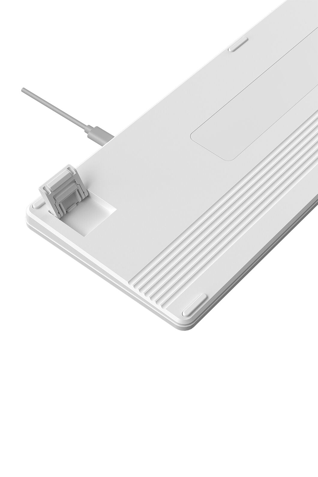 A4Tech - A4Tech FX55 White Full Size Low-Profile Wired Keyboard - white