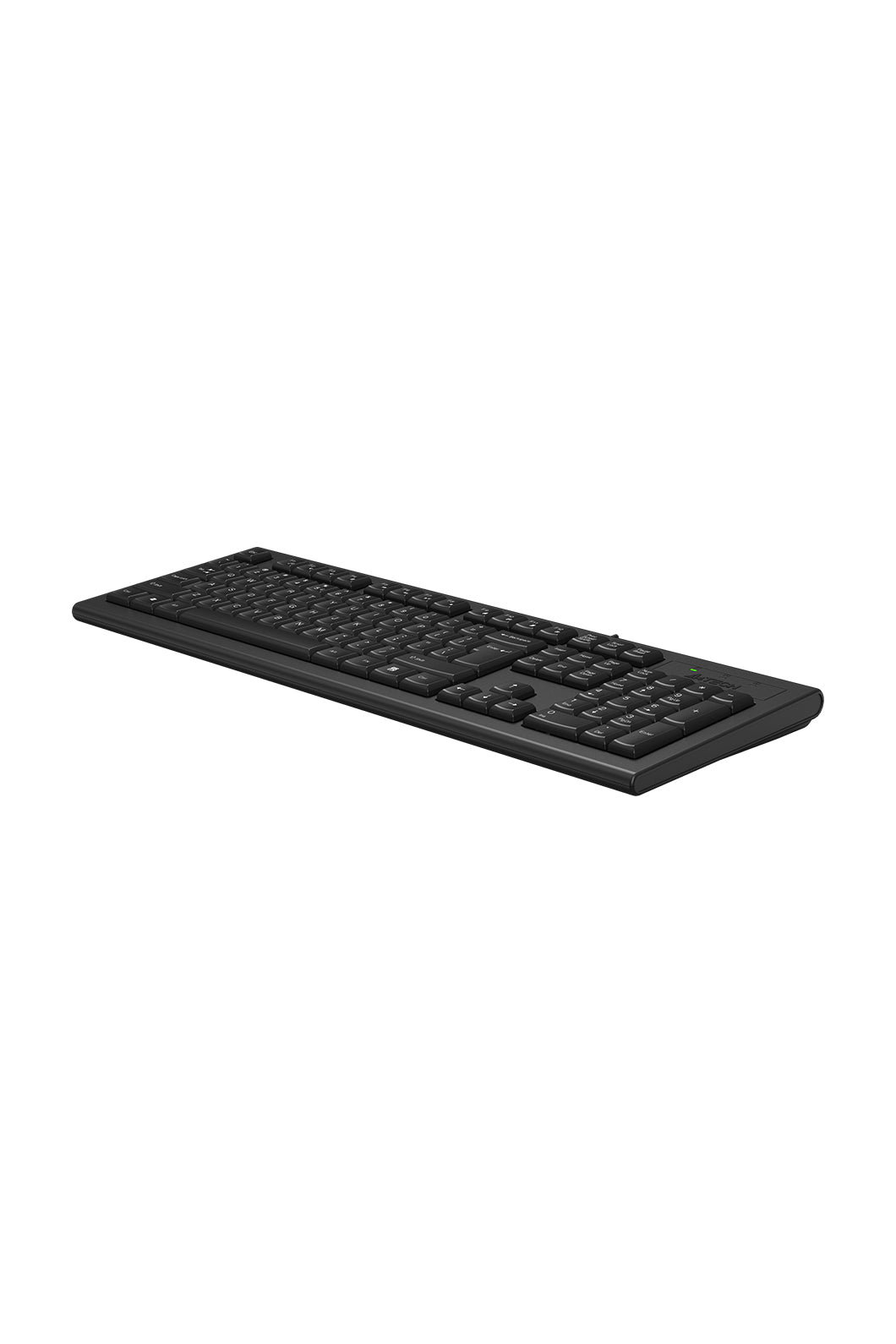 A4Tech - A4Tech KR-85 Black Full-Size Comfort FN Multimedia Wired Keyboard - black