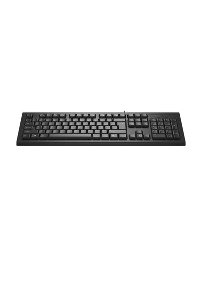 A4Tech - A4Tech KR-85 Black Full-Size Comfort FN Multimedia Wired Keyboard - black