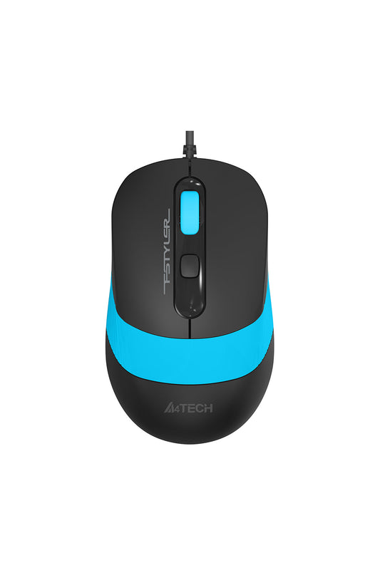 A4Tech - A4Tech FM10S Blue Silent Wired Office Mouse - blue